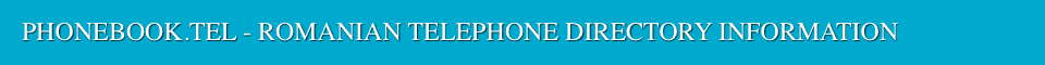 ROMANIAN  DIRECTORY